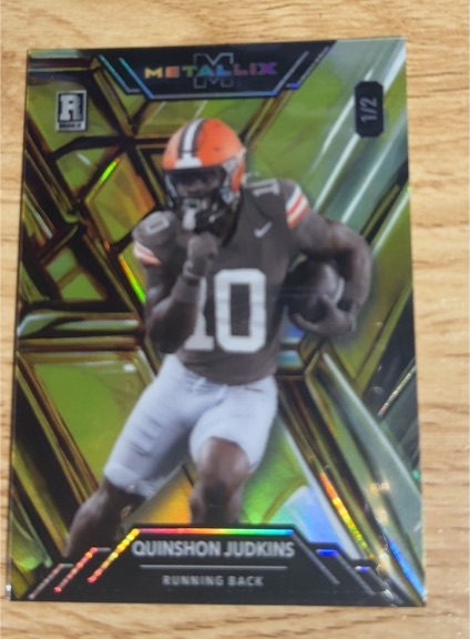 2023 Panini Metrix Quinshon Judkins 1/2 — front