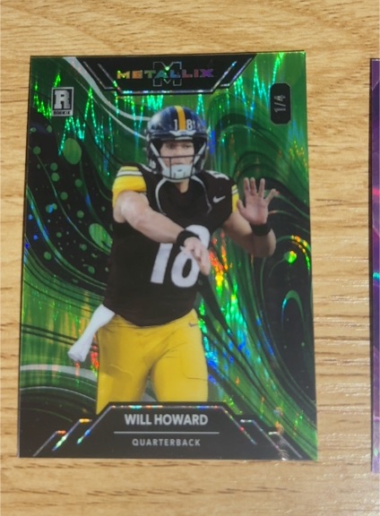 2023 Panini Metalix TAVO #1/1 Will Howard — front