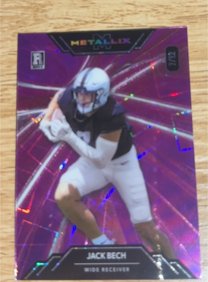 2022 Panini Metalix #7 Jack Bech — front