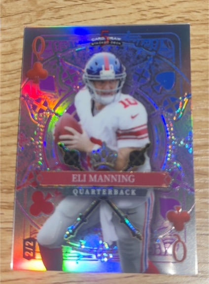 2003 Game Day #212 Eli Manning — front