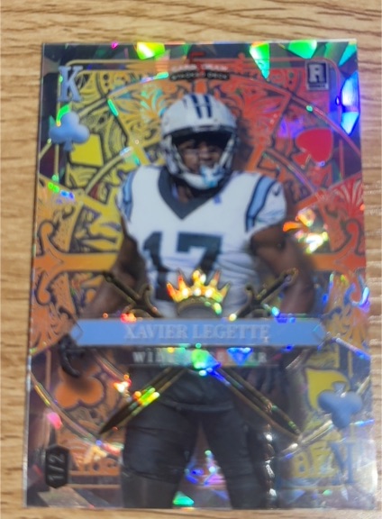2022 Panini King of Kings #KX-17 Xavier Legette — front
