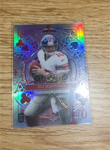 2020 Card Draw Stack Deck #2/2 Eli Manning — front