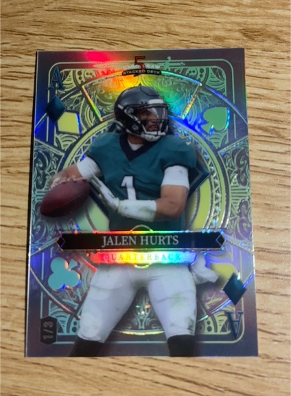 2021 Stacked Deck #5 Jalen Hurts — front