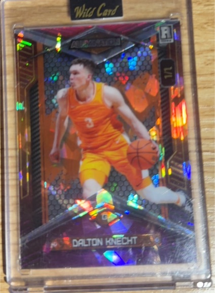 2022 Panini Illusions All-NBA Edition #1/1 Dalton Knecht — front