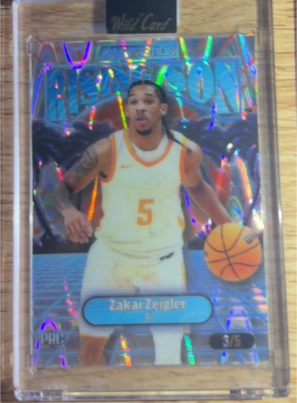 2022 Panini Illusions #3 Zakai Zeigler — front