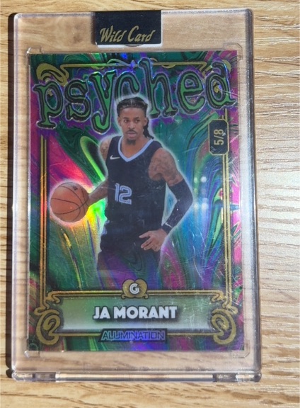 2021 Panini Illusions Psyched Alumination #5 Ja Morant — front