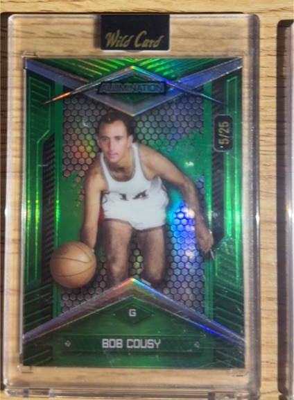 2020 Wild Card Animation #5 Bob Cousy — front