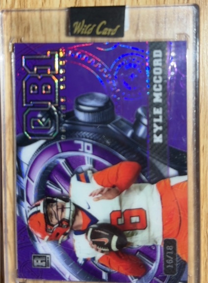 2022 Panini Contenders Draft Picks CBB Purple #94 Kyle McCord — front