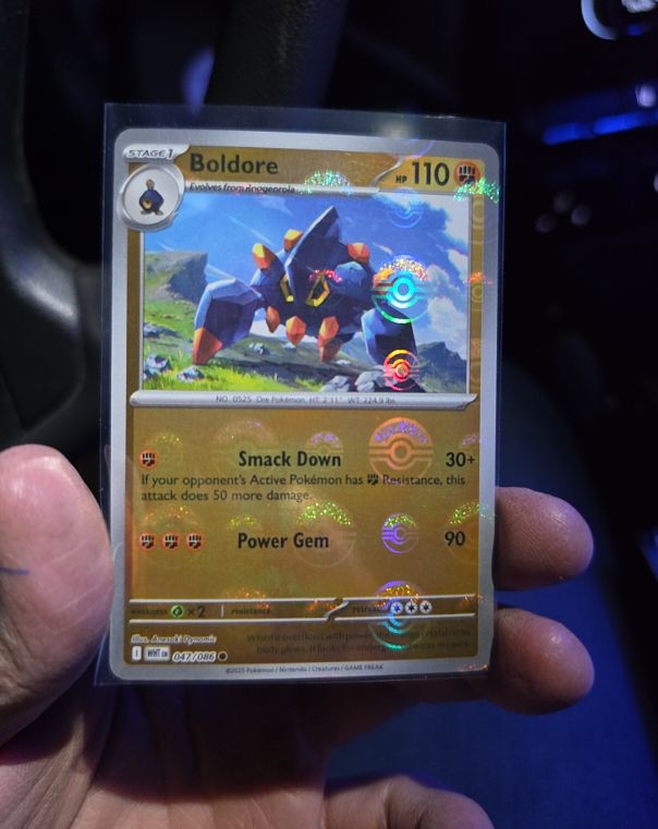 2021 Pokémon #047 Boldore — front
