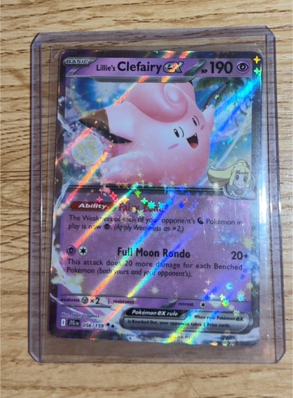 2016 Pokémon #56 Lillie's Clefairy EX — front