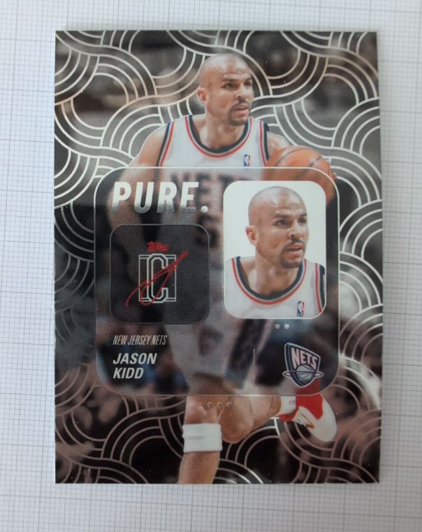 2001 Topps Chrome #PURE Jason Kidd — front