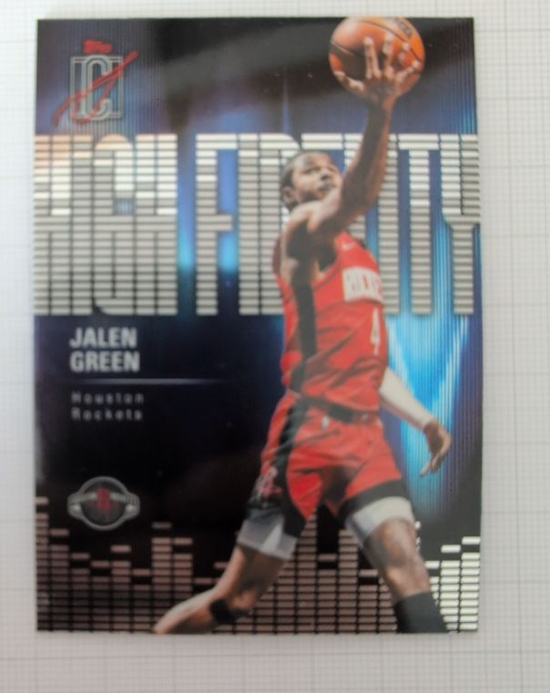 2021 Panini High Fidelity Jalen Green — front