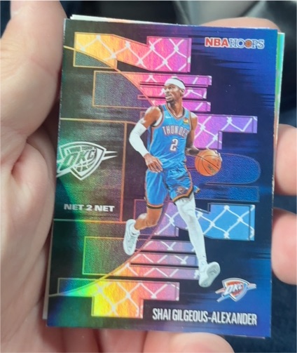 2022 Panini NBA Hoops Net 2 Net Shai Gilgeous-Alexander — front