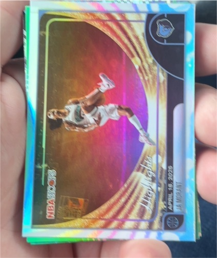 2022 Panini NBA Hoops #1 Ja Morant — front