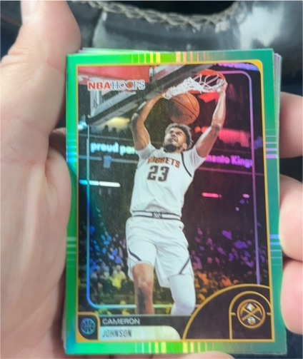 2022 Panini NBA Hoops #23 Cameron Johnson — front