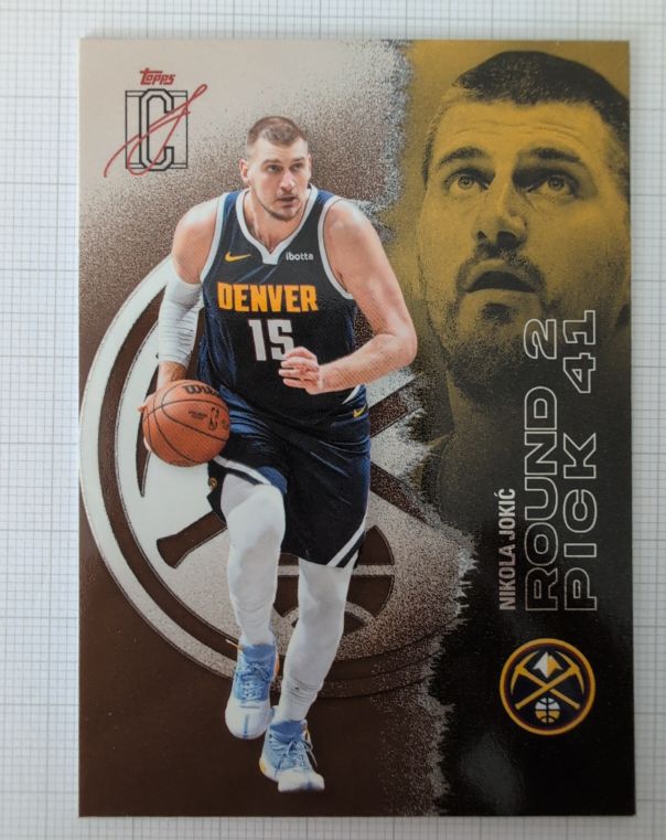 2020 Topps Chrome #41 Nikola Jokic — front