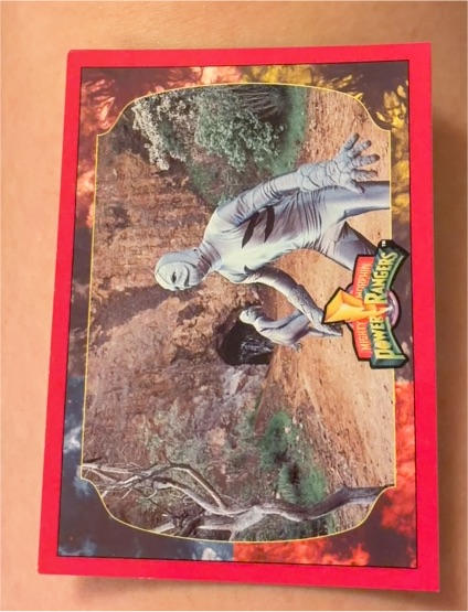 1994 Marvel Power Rangers #1 Putty — front