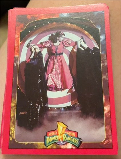1994 SkyBox Mighty Morphin Power Rangers #18 — front