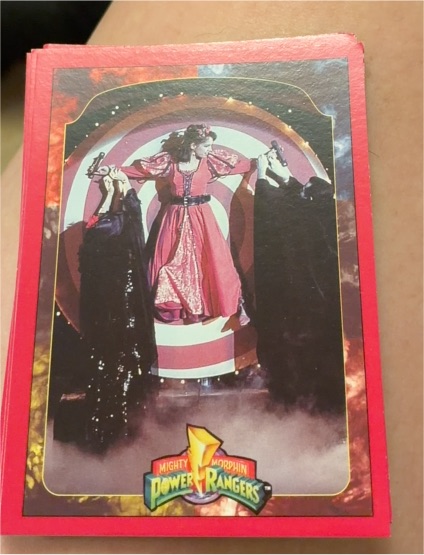 1994 SkyBox Mighty Morphin Power Rangers #45 — front