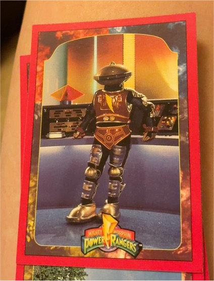 1994 SkyBox Mighty Morphin Power Rangers #1 Alpha 5 — front