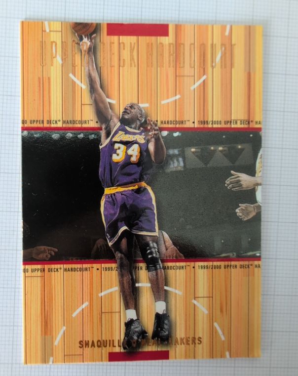 1999 Upper Deck Hardcourt #34 Shaquille O'Neal — front
