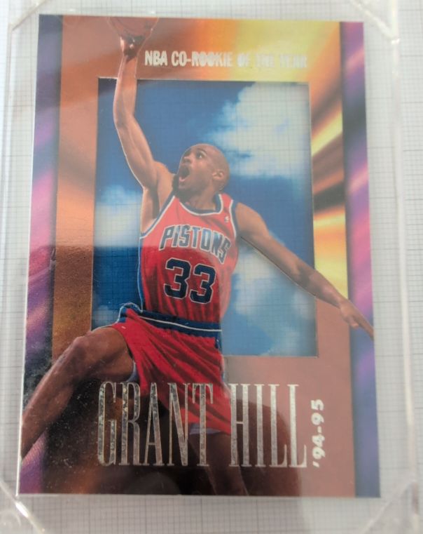 1994 SkyBox NBA Co-Rookie of the Year Grant Hill — front