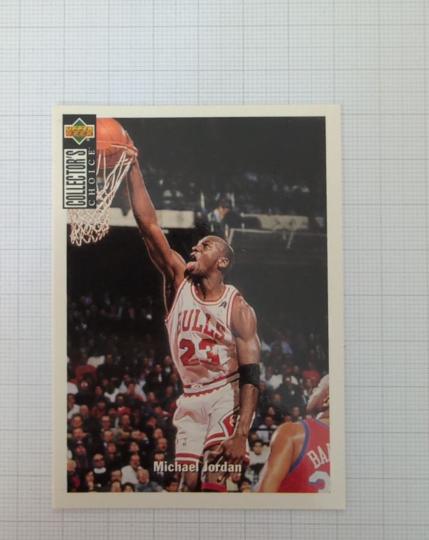 1990 Upper Deck Collector's Choice #1 Michael Jordan — front