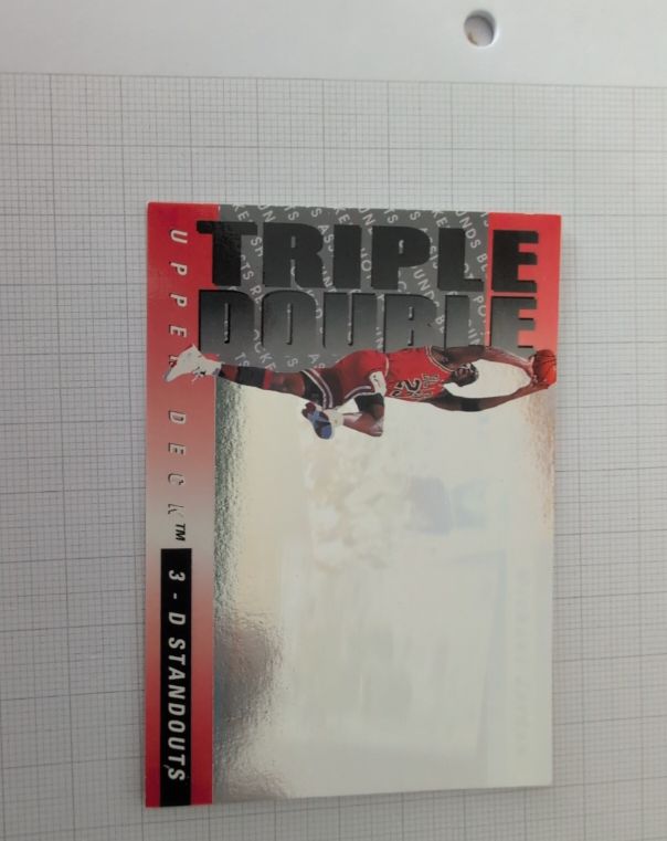 1995 Upper Deck Triple Double #3 Michael Jordan — front