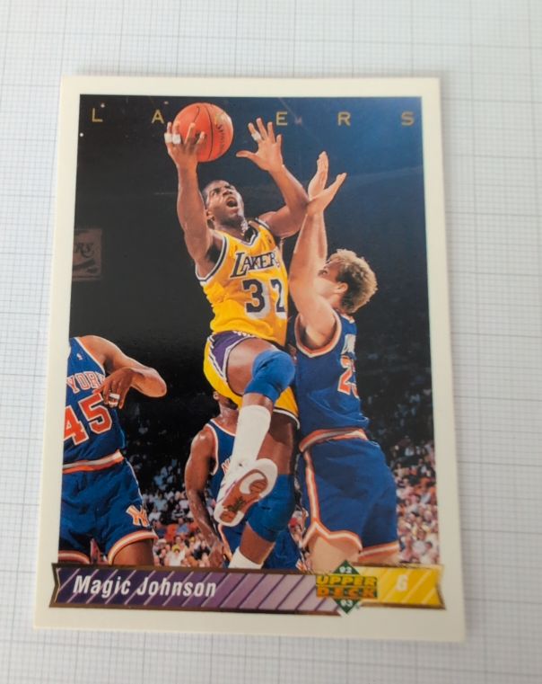 1990 Upper Deck #6 Magic Johnson — front