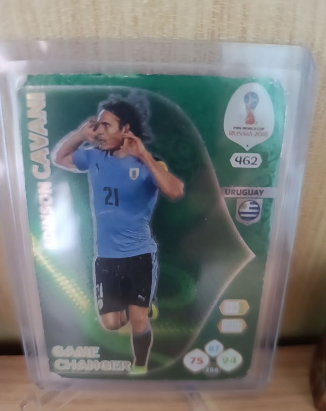 2018 Panini FIFA World Cup Russia #462 Edinson Cavani — front