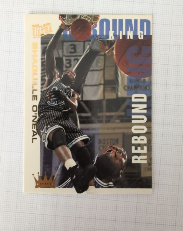 1993 Fleer Ultra Rebound #RB5 Shaquille O'Neal — front