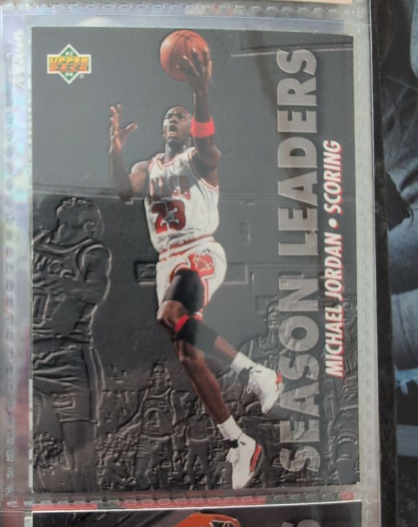 1994 Upper Deck Season Leaders #SL-1 Michael Jordan — front