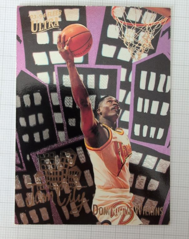 1993-94 Fleer Ultra #23 Dominique Wilkins — front