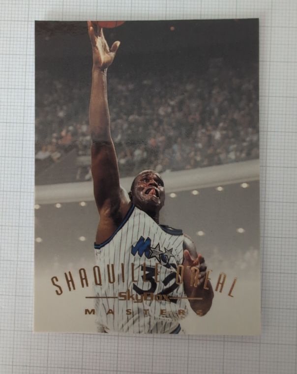 1995 Skybox Master #Shaquille O'Neal — front
