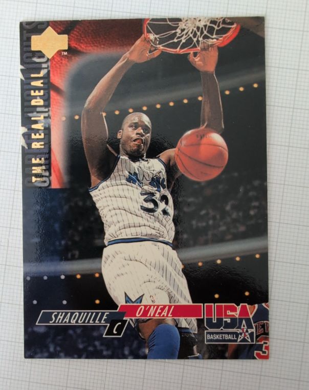 1992 Upper Deck USA Basketball #3 Shaquille O'Neal — front