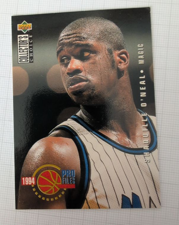 1994 Upper Deck Collector's Choice Pro Files Shaquille O'Neal — front