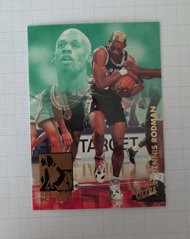1994 Fleer Ultra #R3 Dennis Rodman — front