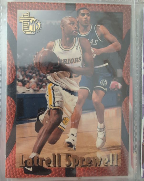 1993 Topps #136 Latrell Sprewell — front