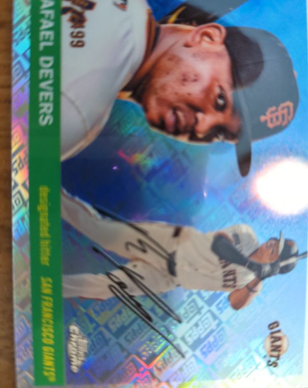 1999 Topps Chrome #99 Rafael Devers — front