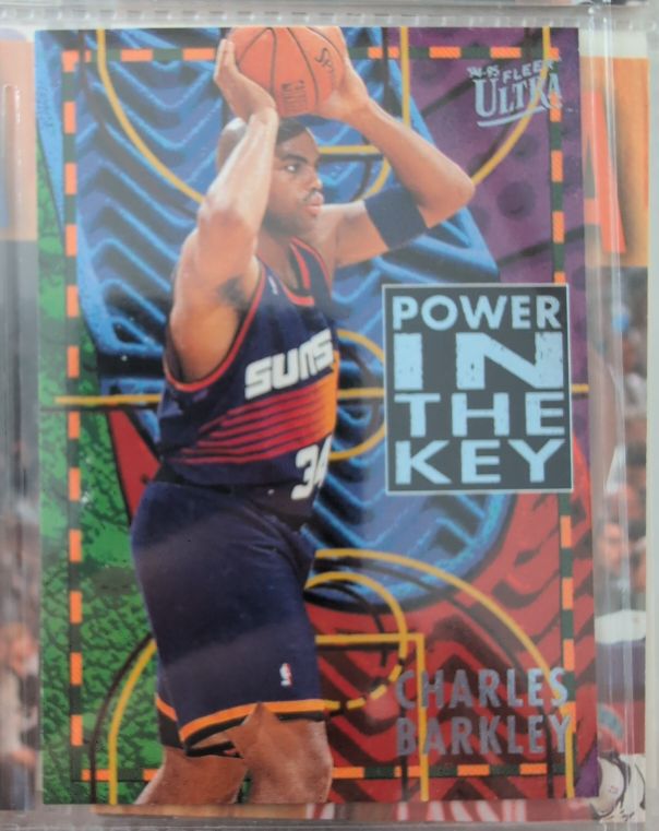 1993 Fleer Ultra Power In The Key #PITK1 Charles Barkley — front