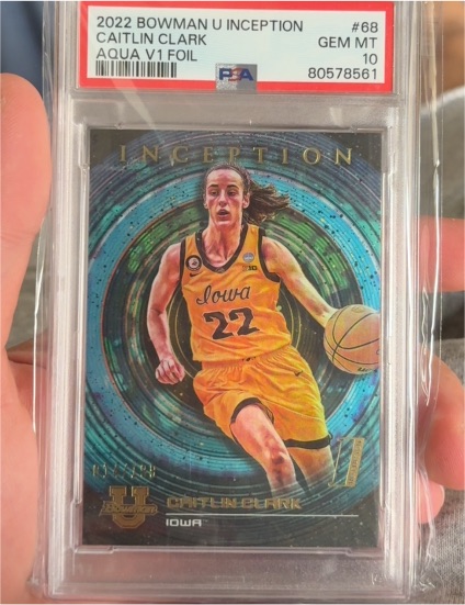 2022 Bowman U Inception #68 Caitlin Clark — front