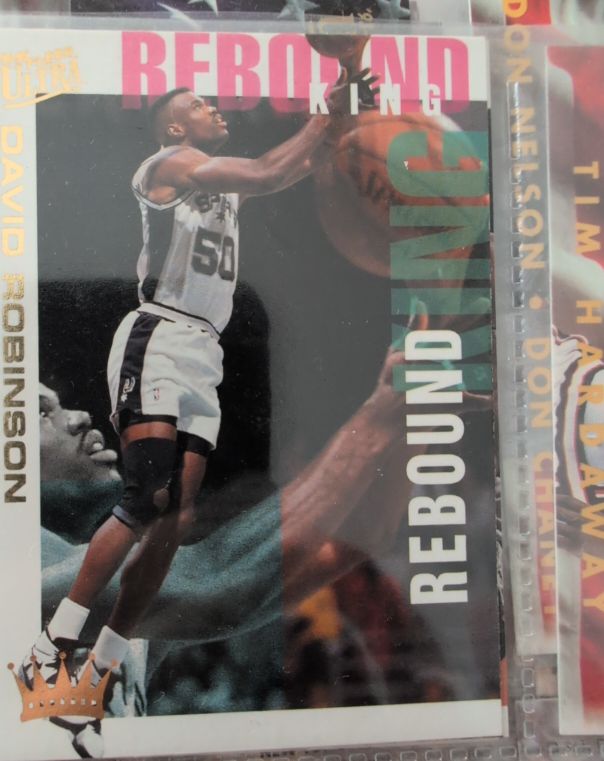 1993 Crown Royale #R1 David Robinson Rebound King — front