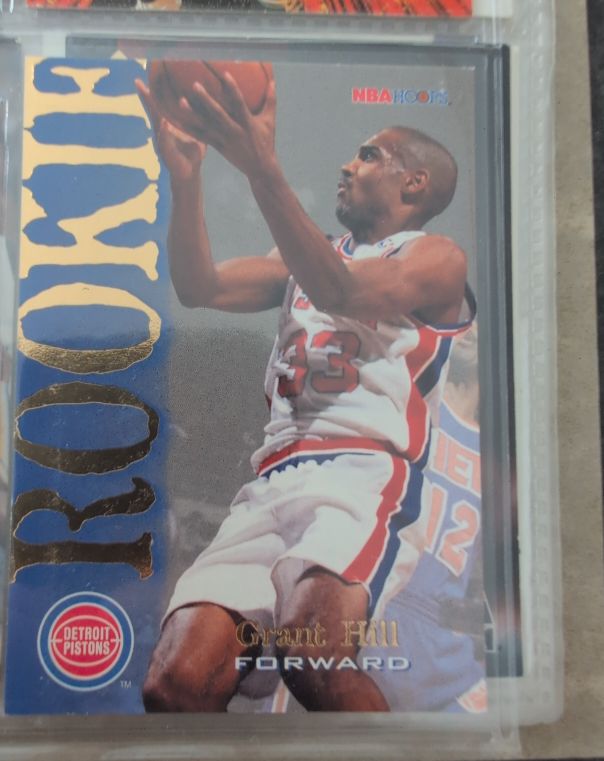 1994 NBA Hoops #43 Grant Hill — front
