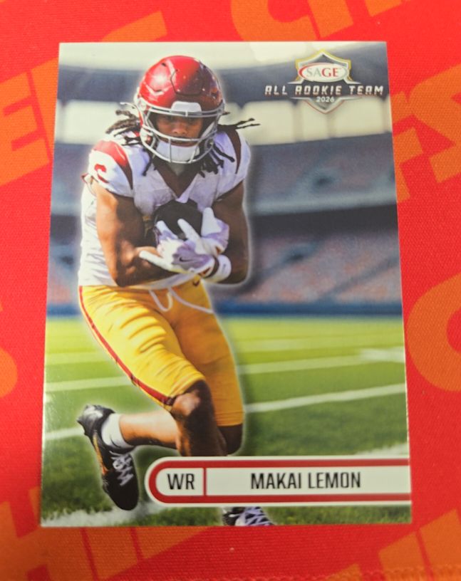 2020 SAGE All Rookie Team Makai Lemon — front