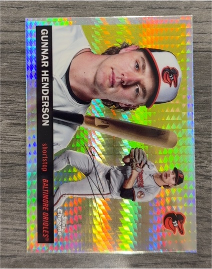 2023 Topps Heritage #TH-1 Gunnar Henderson — front