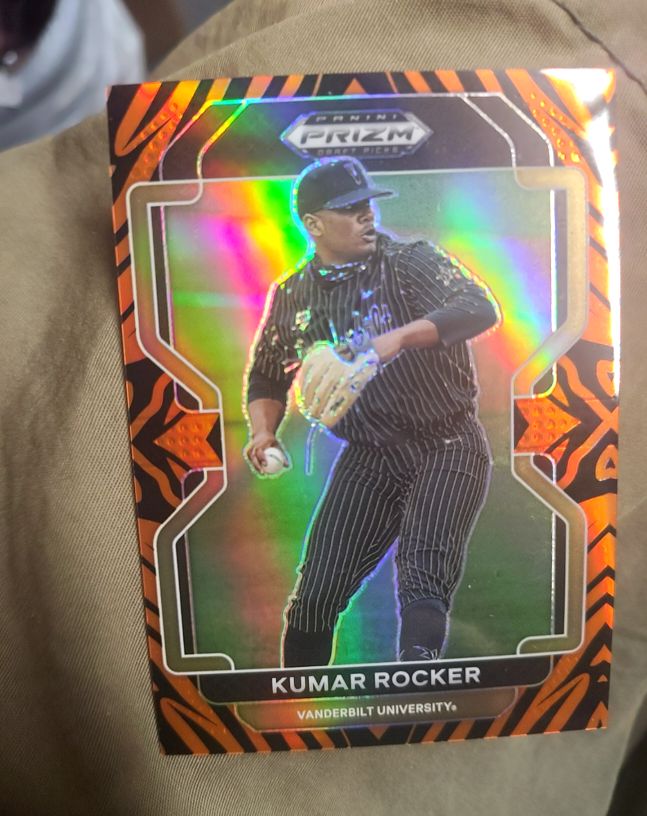 2021 Panini Prizm Draft Picks Kumar Rocker — front