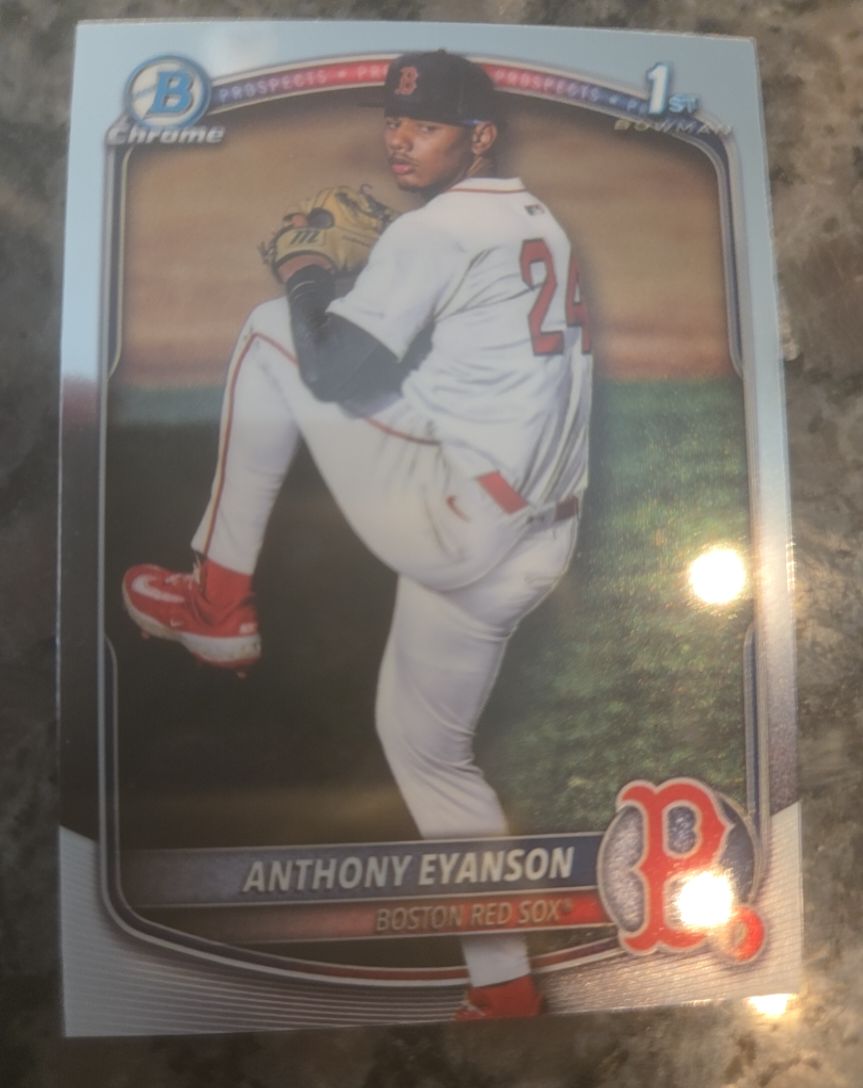 2022 Bowman Chrome #BCP-1 Anthony Eyanson — front