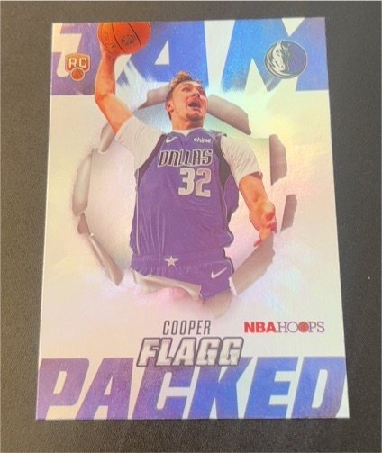 2022 Panini NBA Hoops Cooper Flagg Packed — front