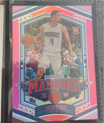 2021 Panini Marquee #Jalen Suggs Orlando Magic — front