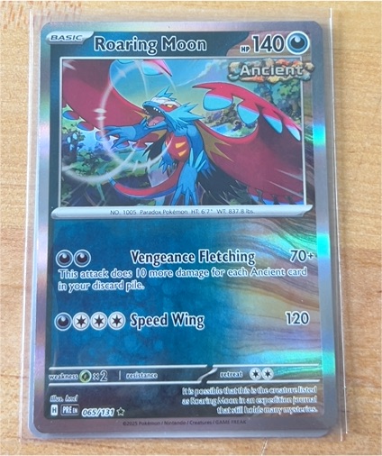 2023 Pokémon #065 Roaring Moon — front